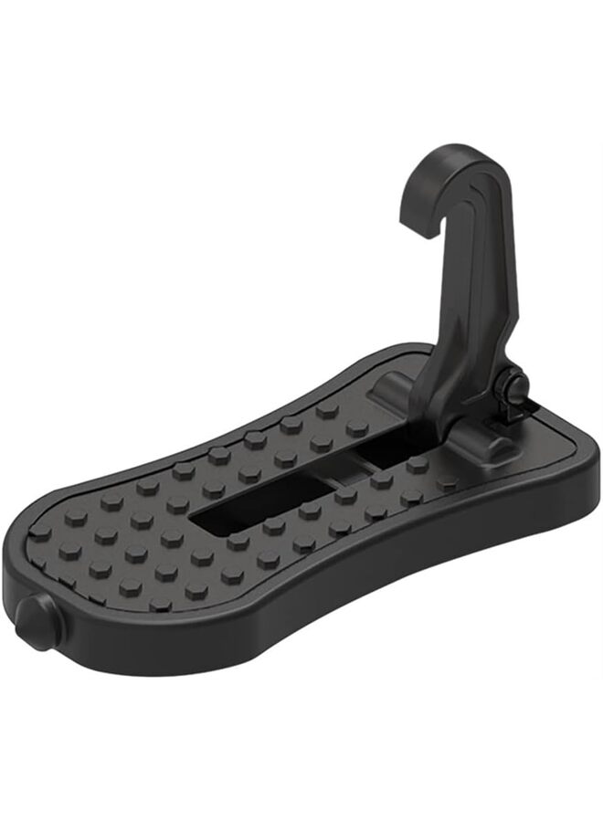 LAMAY Car Multi-Functional Latch Door Step Overlanding Gear - Rack Car Awning Accessories - Easy Roof Access Compact and Foldable(Black) - Image 1